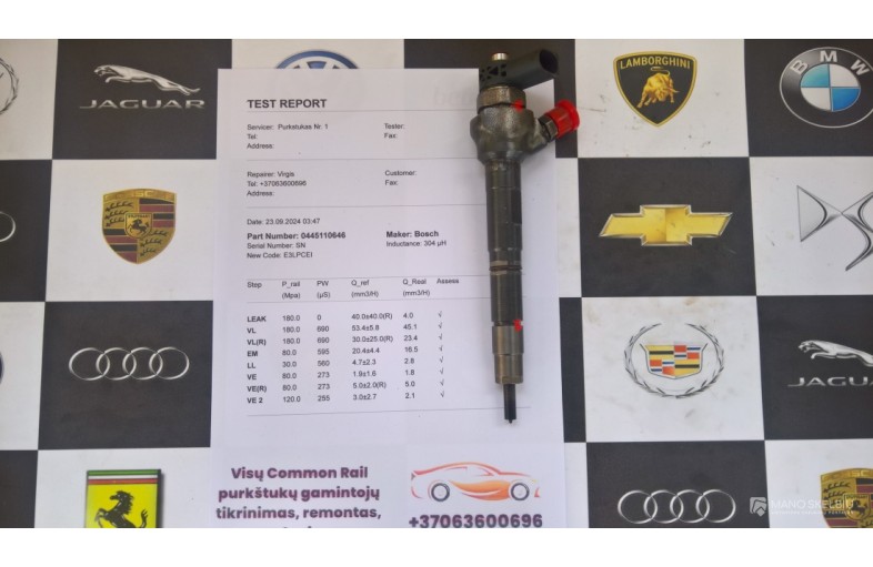 Kuro purkštukas  Audi,Seat,Skoda,VW.044511064